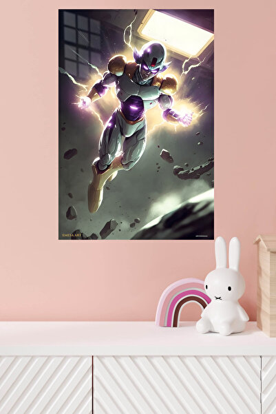 Emesa Art Frieza Anime Metal Wall Art