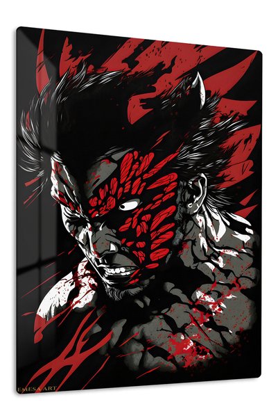 Emesa Art Goku Anime Metal Wall Art