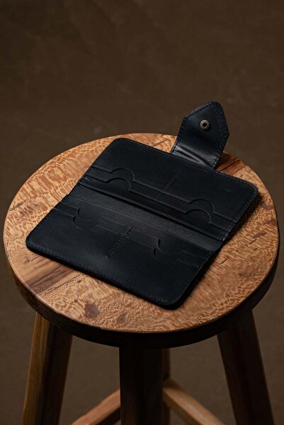 Semender Leather Goods Hakiki Deri Telefon Cepli Organizer Unisex Cüzdan El Y...