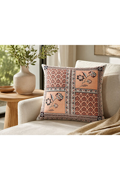 Goblen Nature Polycotton Dekoratif Yastık - Somon