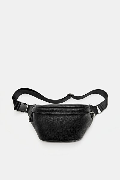 Pull & Bear Dokulu bel çantası