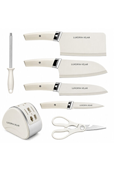 LUXORY Luxorya Velar ™   Cuțite profesionale de bucătărie, set de 7 piese, cu...