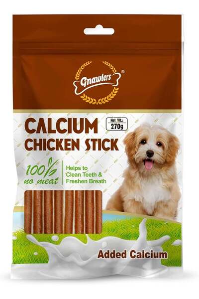 Generic Brand Calcium Stick Dog Treat with Chicken Flavor for Dental Care & C...