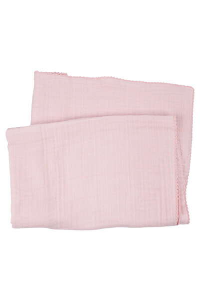 bebegen Baby Girl Candy Pink 4 Layered Muslin Blanket