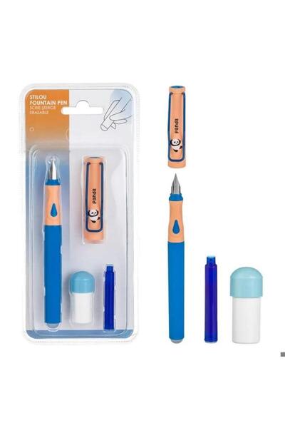 Pen Stilou Bleu cu Cerneala Termosensibila Albastra & Dispozitiv de Curatat P...