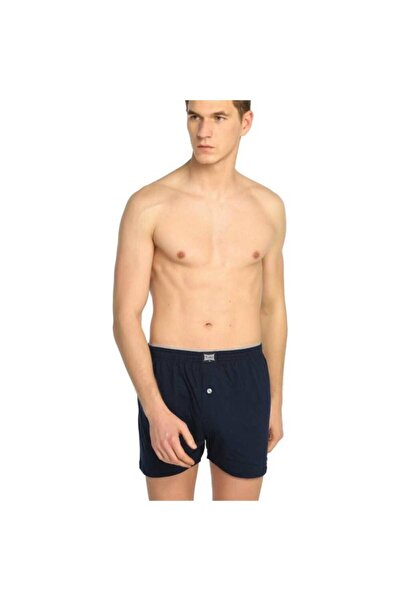 Zulu Ticaret Tutku-Men's Combed Cotton Plain Boxer Gray