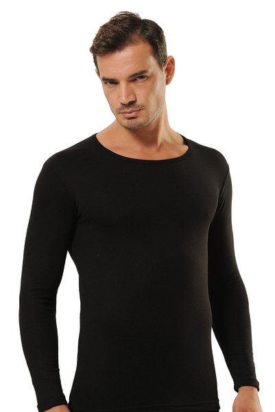 Zulu Ticaret Tutku-Men's Black Thermal Underwear