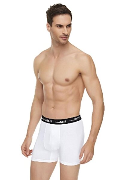 Zulu Ticaret Tutku-Men's Black Elite Modal Sports Boxer Briefs