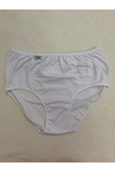 Zulu Ticaret Tutku-Women's 6-Pack White Elastane Bato Panties