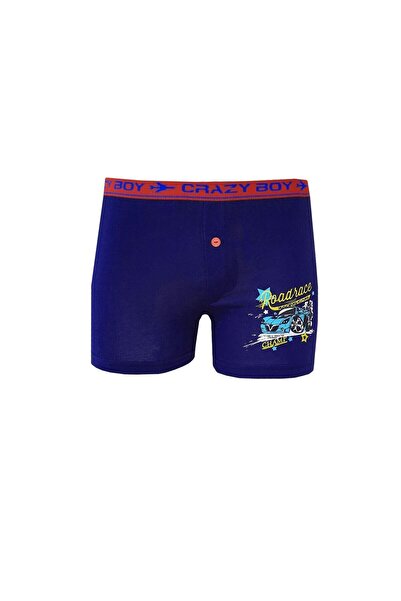 Zulu Ticaret Tutku-Boy's 3-Piece Elastane Cotton Printed Boxer