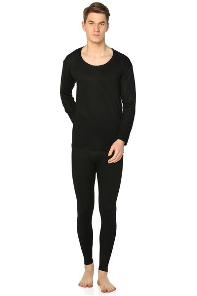 Tutku Men's Black Thermal Suit