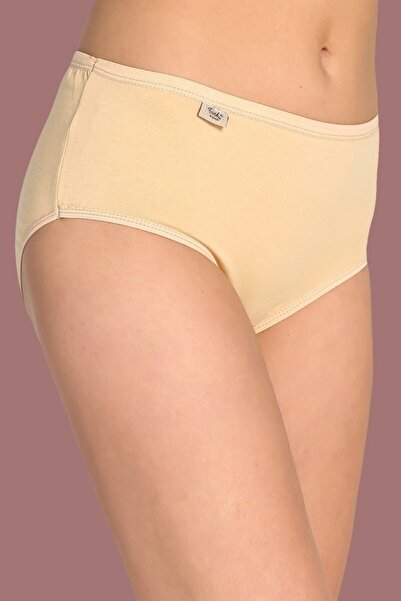 Zulu Ticaret Tutku-Women's Gray High Waist Bato 12-Pack Panties