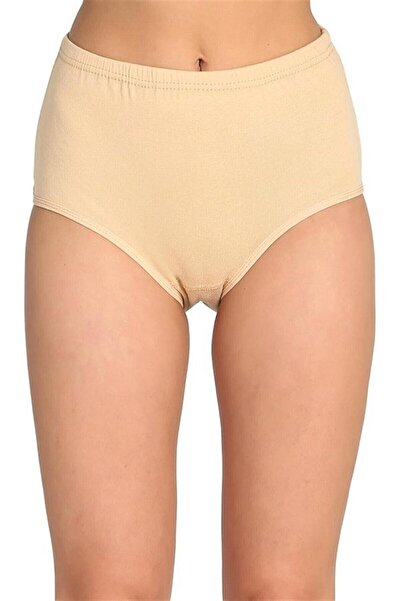 Zulu Ticaret Tutku-Women's Red 5-Pack Cotton Ribbed Bato Panties