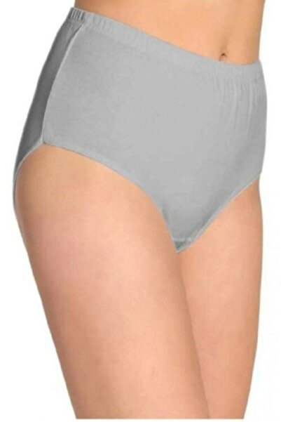 Zulu Ticaret Tutku-White Color Lycra Thin Waist Bato Panties