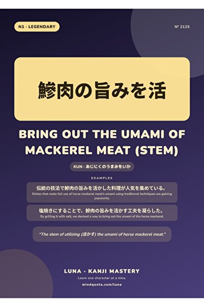 OEM Инфографичен плакат с японски йероглифи, подчертаващ вкуса умами на месо ...