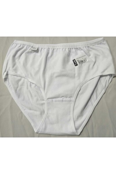 Zulu Ticaret Tutku-Women's White 10-Pack Lycra Bato Panties Elf568T0924Ccm10