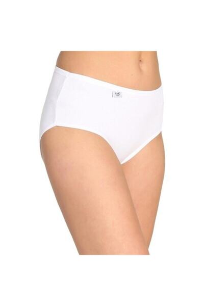 Zulu Ticaret Tutku-Women's 10-Pack Gray Cotton Lycra High Waist Bato Panties