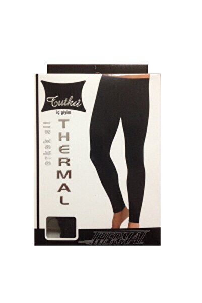 Zulu Ticaret Tutku-Men's Black Sports Tights Thermal