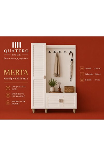 QUATTRO HOME Merta Geniş Vestiyer
