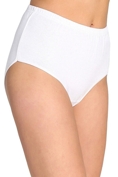 Zulu Ticaret Tutku-Women's Ribana Cotton Bato Panties 3 Pieces