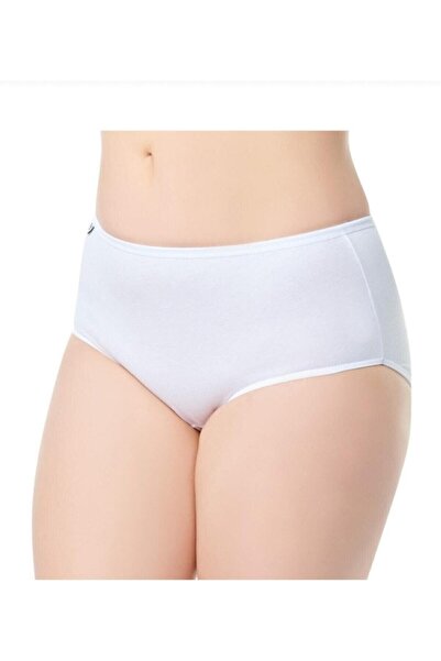 Zulu Ticaret Tutku-Women's White Lycra Bato Panties