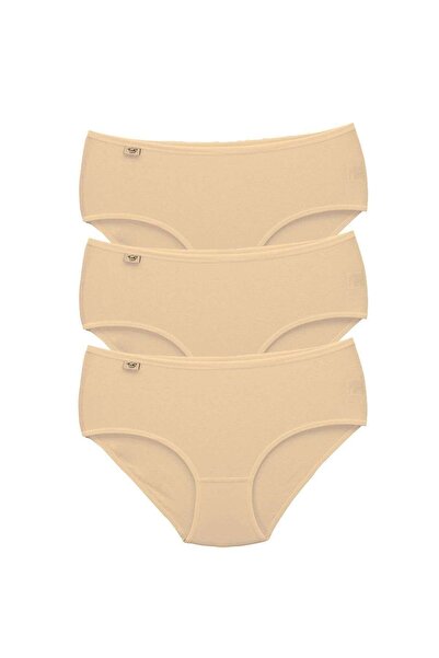 Zulu Ticaret Tutku-Women's Bato Elastane Panties 3-Pack