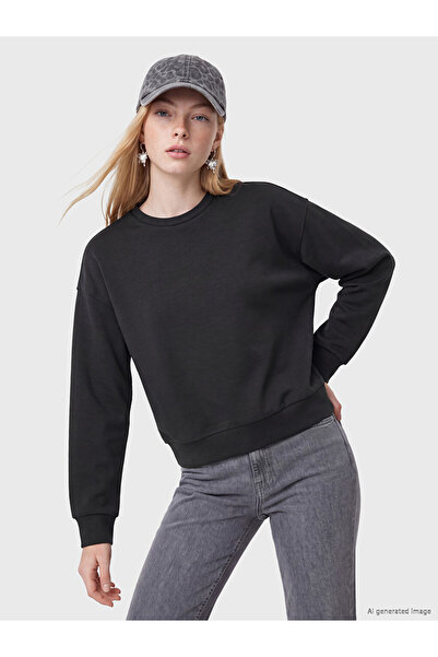 LC Waikiki Xsidesoft touch oversize women's sweatshirt