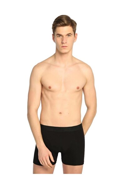 Zulu Ticaret Tutku-9 Pieces Black Lycra Boxers