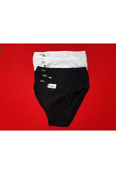 Zulu Ticaret Tutku-Women's 100% Cotton Jacquard Bato Panties in Economical Pa...