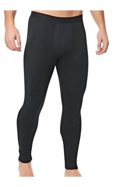 Zulu Ticaret Tutku-Men's Black Thermal Bottoms