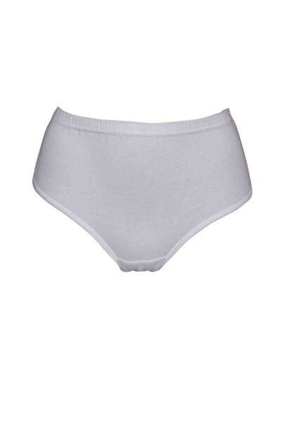 Zulu Ticaret Tutku-Women's Gray 3-Piece High Waist Elastic Ribbed Lycra Bato ...