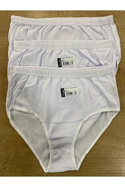 Zulu Ticaret Tutku-Women's Cotton Bato Panties / 3 Pieces