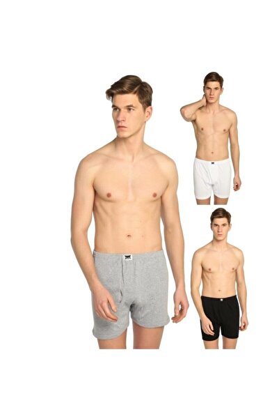 Zulu Ticaret Tutku-Boy's Elastane Cotton Printed Lycra Boxer 12-Pack
