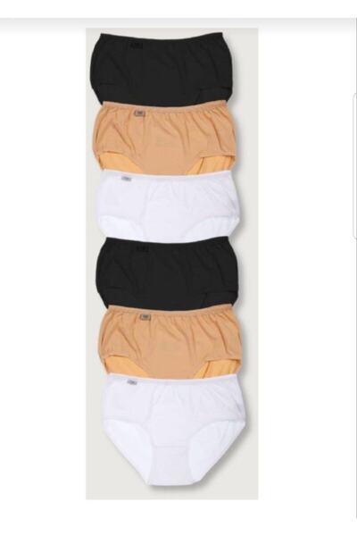 Zulu Ticaret Tutku-Women's Mixed 6-Piece Bato Panties