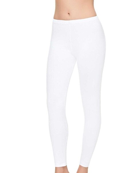 Zulu Ticaret Tutku-Ba-Hem Elit 4-Pack Women's Modal Elastane White Lycra Long...