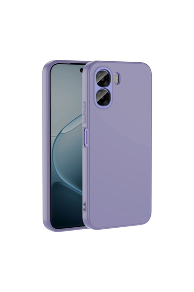 zore Oppo A6X Kılıf Yumuşak Silikon Kamera Korumalı Lansman Wolf Dizayn