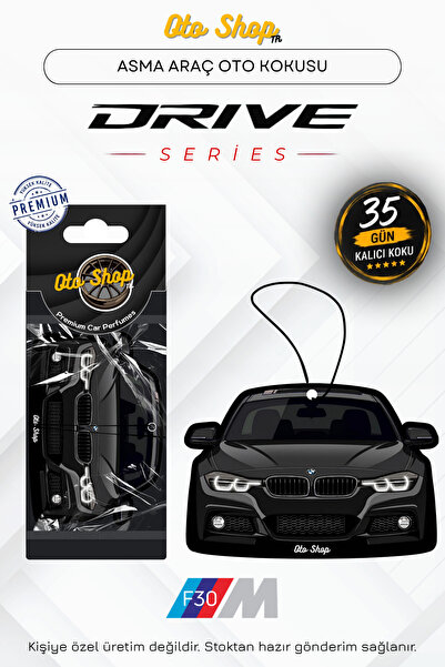 OTOSHOPTR BMW F30 Araba Kokuları Drive Serisi Oto Araç Kokusu (SİYAH)