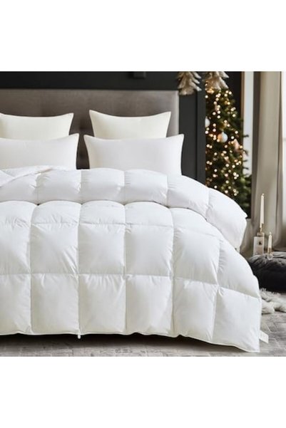 Degrees of Comfort Pilotă cu puf de rață 155 x 220 cm, 90% puf și 10% pene, u...