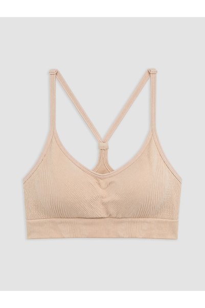 LC Waikiki Lcw Dream Pink No Underwire Padding Flat Sports Bra
