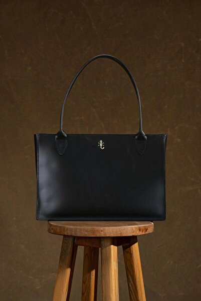 Semender Leather Goods Hakiki Deri Kadın Omuz Çantası Günlük El Yapımı Faybag