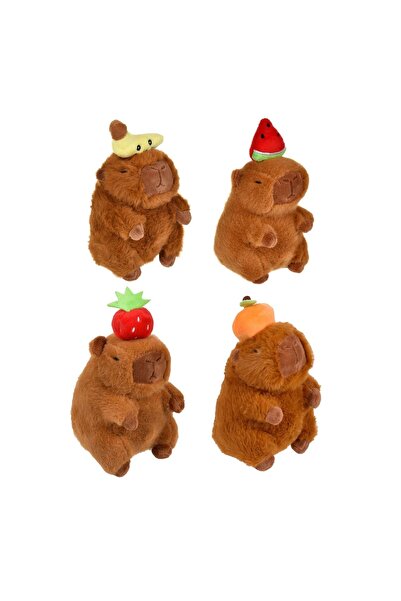 OEM Jucarie de Plus Capybara cu Fructe Diverse 10x10x20cm, 20 cm – capybara, ...
