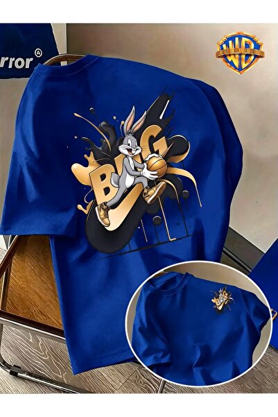 yombaa Classic Character Color Line Wind Love Mouse Print T-Shirt, Men's 100%...