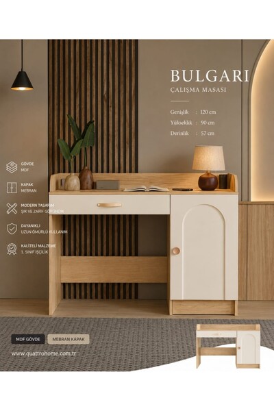 QUATTRO HOME Bulgari Çalışma Masası