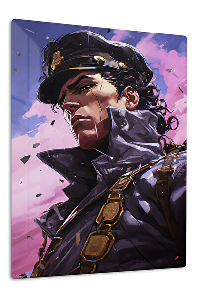 Emesa Art Jotaro Kujo Anime Metal Wall Art
