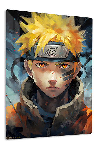 Emesa Art Naruto Uzumaki Anime Metal Wall Art