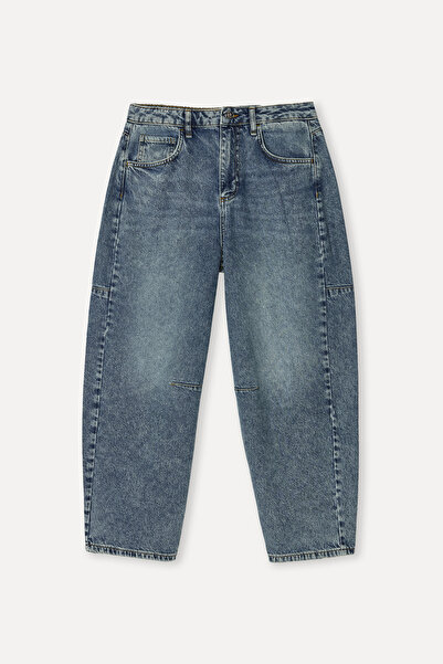 Mudo Women's Indigo Relax Fit Jean Pants