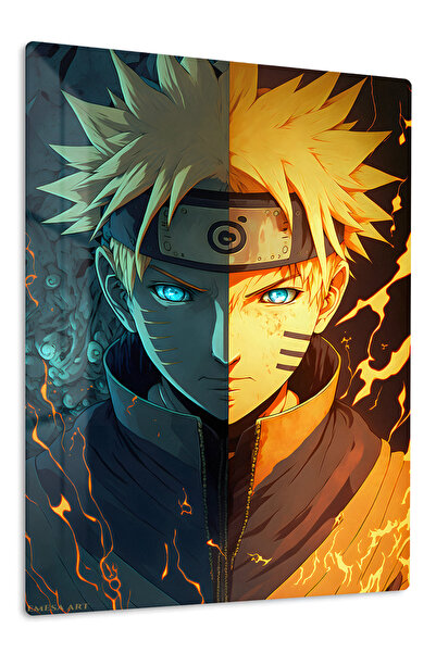Emesa Art Naruto Uzumaki Anime Metal Wall Art