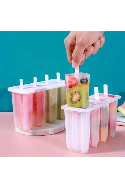 Generic 1pc Ice Pop Molds with Lids - Bpa-Free Plastic, Durable Kitchen Tool ...