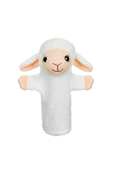 OEM Figurina din Plus Oita Alba pentru Teatru de Papusi 28cm, 28 cm – oiță, t...