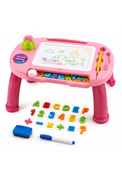 velve Doodle Board educational magnetic board for children, with table, pen a...